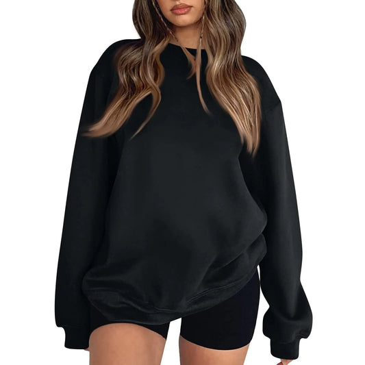 DROP SHOULDER OVERSIZE CREWNECK-